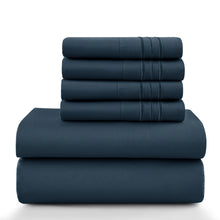 Load image into Gallery viewer, Lux Décor 6Pc Solid Sheet Set