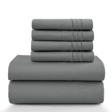 Load image into Gallery viewer, Lux Décor 6Pc Solid Sheet Set