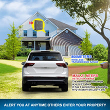 Load image into Gallery viewer, Weather-Resistant Solar Wireless Driveway Alarm