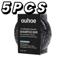 Load image into Gallery viewer, Bamboo Charcoal Shampoo Soap