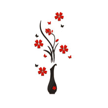 Load image into Gallery viewer, 3D DIY Vase Flower Wall Stickers