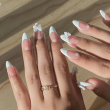Load image into Gallery viewer, White Tip French Press on Nails