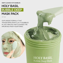Load image into Gallery viewer, Holy Basil Bubble Deep Mask