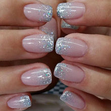 Load image into Gallery viewer, Jelly Glue Gradient Press on Nails