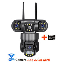 Load image into Gallery viewer, V380 Pro WiFi Triple Lenses Security Camera