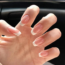 Load image into Gallery viewer, White Tip French Press on Nails