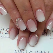 Load image into Gallery viewer, Jelly Glue Gradient Press on Nails