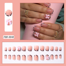 Load image into Gallery viewer, 24Pcs 3D kuromi press on nails