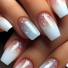 Load image into Gallery viewer, Jelly Glue Gradient Press on Nails