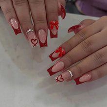 Load image into Gallery viewer, White Tip French Press on Nails