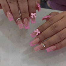 Load image into Gallery viewer, White Tip French Press on Nails