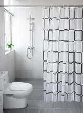 Load image into Gallery viewer, Modern Geometric Bath Curtain
