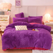 Load image into Gallery viewer, Mink Velvet Duvet Set