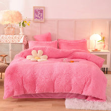 Load image into Gallery viewer, Mink Velvet Duvet Set