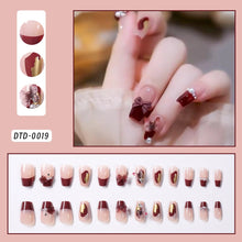 Load image into Gallery viewer, 24Pcs 3D kuromi press on nails