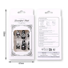 Load image into Gallery viewer, 24Pcs 3D kuromi press on nails