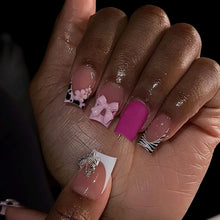 Load image into Gallery viewer, White Tip French Press on Nails