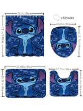 Load image into Gallery viewer, Disney Stitch Bathroom Four-piece Set