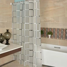 Load image into Gallery viewer, Modern Geometric Bath Curtain