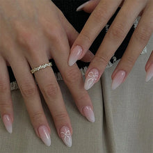 Load image into Gallery viewer, White Tip French Press on Nails