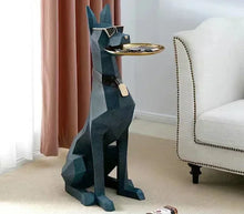 Load image into Gallery viewer, Giant Doberman Figure Side Table