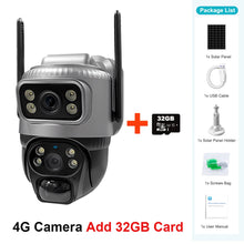 Load image into Gallery viewer, V380 Dual Lens 4G Camera