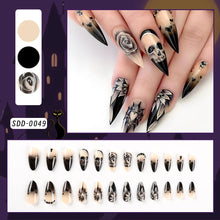 Load image into Gallery viewer, 24Pcs 3D kuromi press on nails