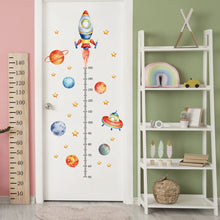 Load image into Gallery viewer, Cartoon Animal Height Ruler Wall Stickers