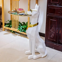 Load image into Gallery viewer, Giant Doberman Figure Side Table