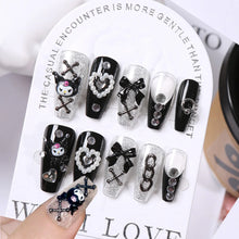 Load image into Gallery viewer, 24Pcs 3D kuromi press on nails