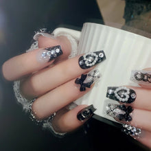 Load image into Gallery viewer, 24Pcs 3D kuromi press on nails