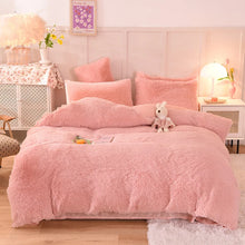 Load image into Gallery viewer, Mink Velvet Duvet Set