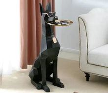 Load image into Gallery viewer, Giant Doberman Figure Side Table