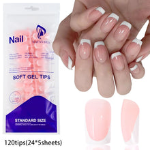 Load image into Gallery viewer, Acrylic French Nails