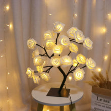 Load image into Gallery viewer, LED Rose Flower Table Lamp