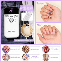Load image into Gallery viewer, Electric File for Acrylic Gel