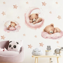 Load image into Gallery viewer, Watercolor Cartoon Wall Sticker