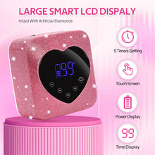 Load image into Gallery viewer, QUEEN Rechargeable UV LED Nail Lamp