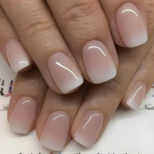 Load image into Gallery viewer, Jelly Glue Gradient Press on Nails