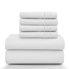 Load image into Gallery viewer, Lux Décor 6Pc Solid Sheet Set
