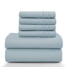 Load image into Gallery viewer, Lux Décor 6Pc Solid Sheet Set
