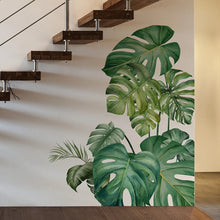 Load image into Gallery viewer, 2pc Set Large Size Green Plant Wall Sticker
