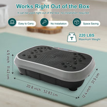 Load image into Gallery viewer, Portable Vibration Exercise Plate
