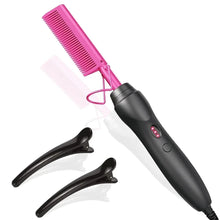 Load image into Gallery viewer, Electric Hair Straightening and Styling Tools
