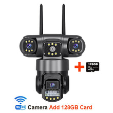 Load image into Gallery viewer, V380 Pro WiFi Triple Lenses Security Camera
