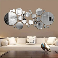 Load image into Gallery viewer, 26 PCs 3D Acrylic Mirror Wall Sticker
