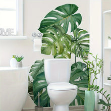 Load image into Gallery viewer, 2pc Set Large Size Green Plant Wall Sticker

