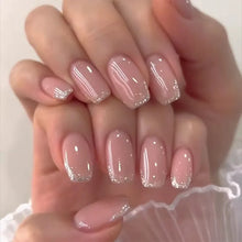 Load image into Gallery viewer, Jelly Glue Gradient Press on Nails
