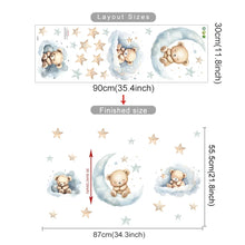 Load image into Gallery viewer, Watercolor Cartoon Wall Sticker
