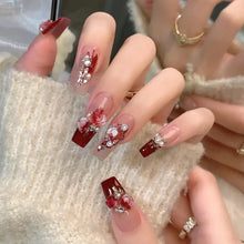 Load image into Gallery viewer, 24Pcs 3D kuromi press on nails

